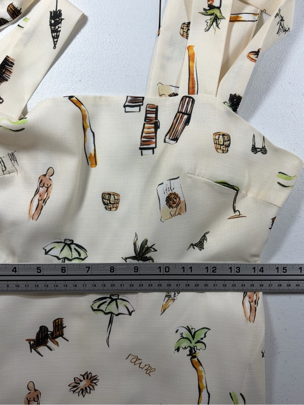 NEW Commense Tropical Print Knotted Maxi Dress (M) - Picture 9 of 12